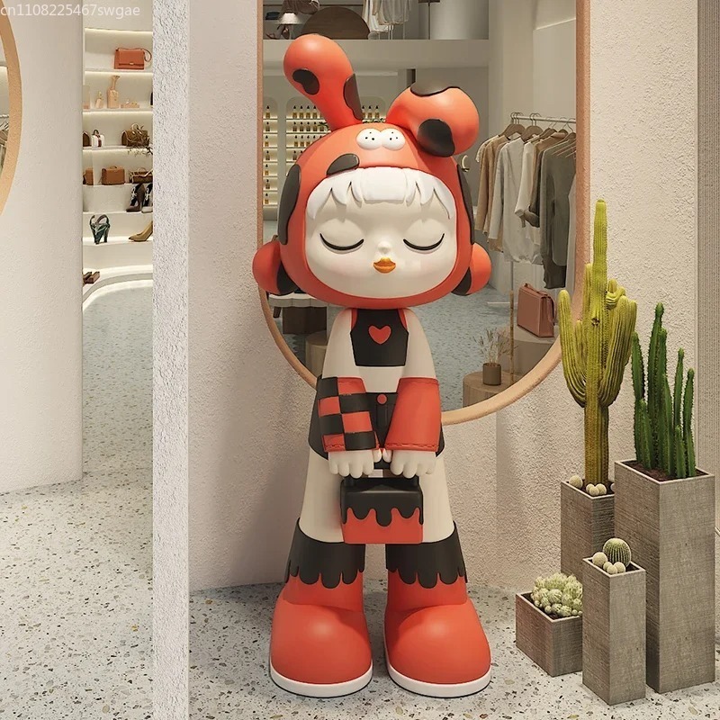 Kunstvolle Cartoon-Mädchen-Sta – Resin Art And Decor Bewertung und Preis
