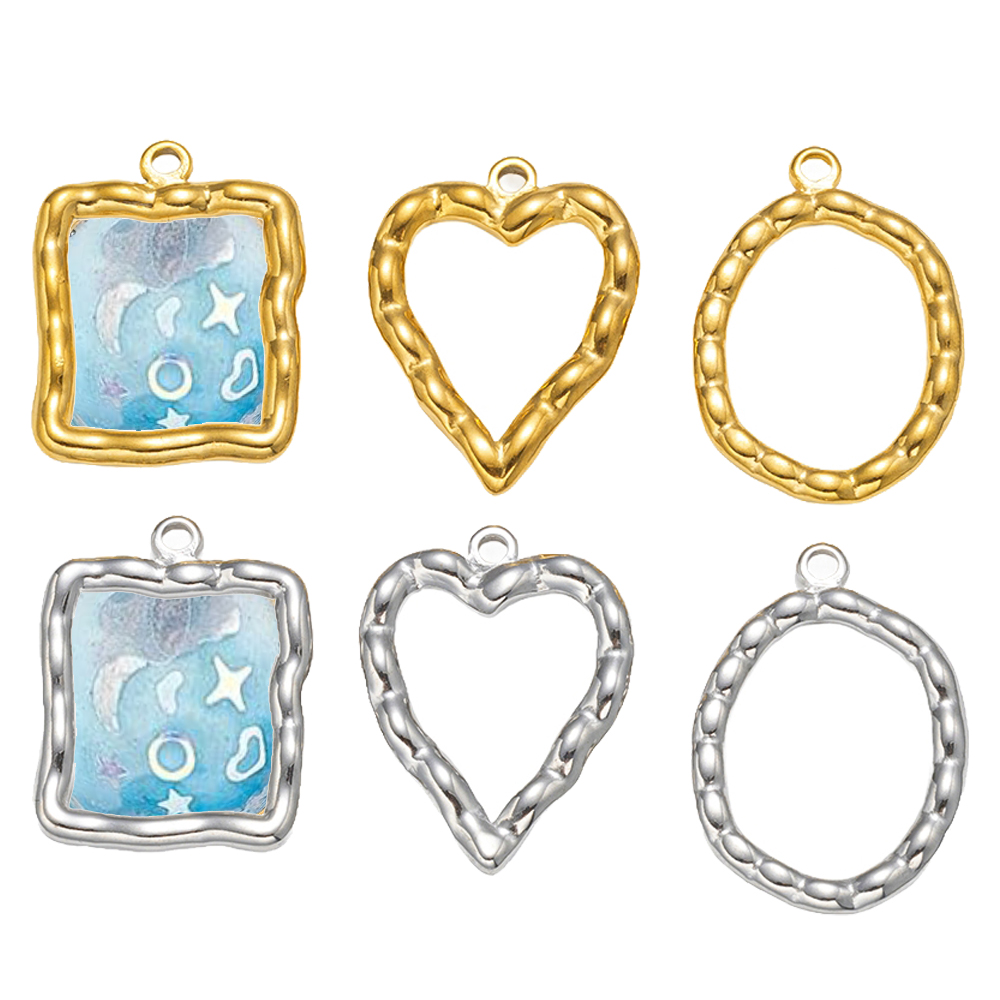 5 Stück Edelstahl Herz Runde O – Resin Art And Decor Bewertung und Preis