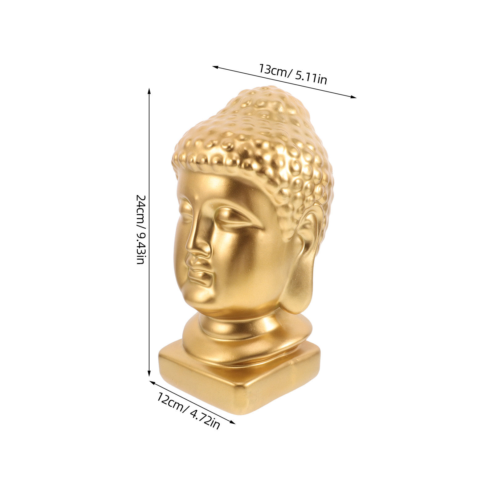 Buddha-Kopf Kunststatue aus Ha – Resin Art And Decor Bewertung und Preis