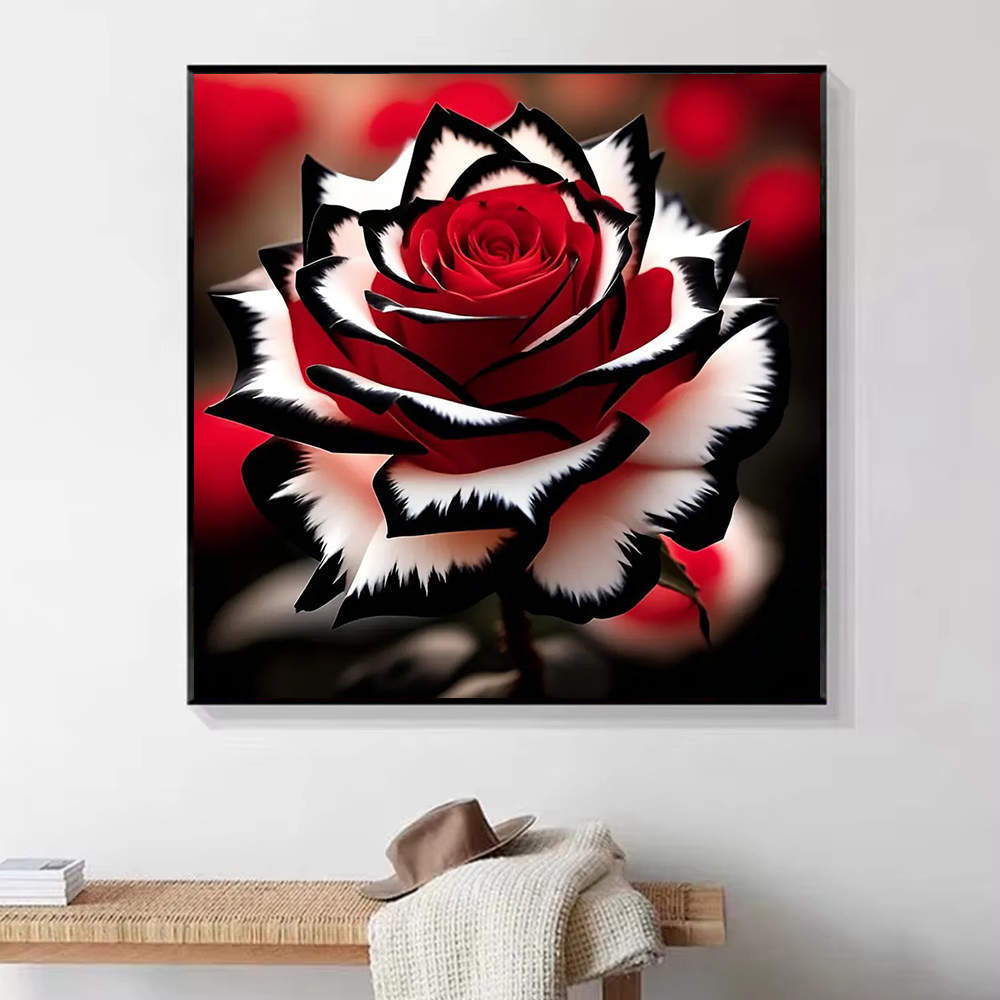 HUACAN 1 Stück Diamant-Gemälde – Resin Art Rose Petals Bewertung und Preis