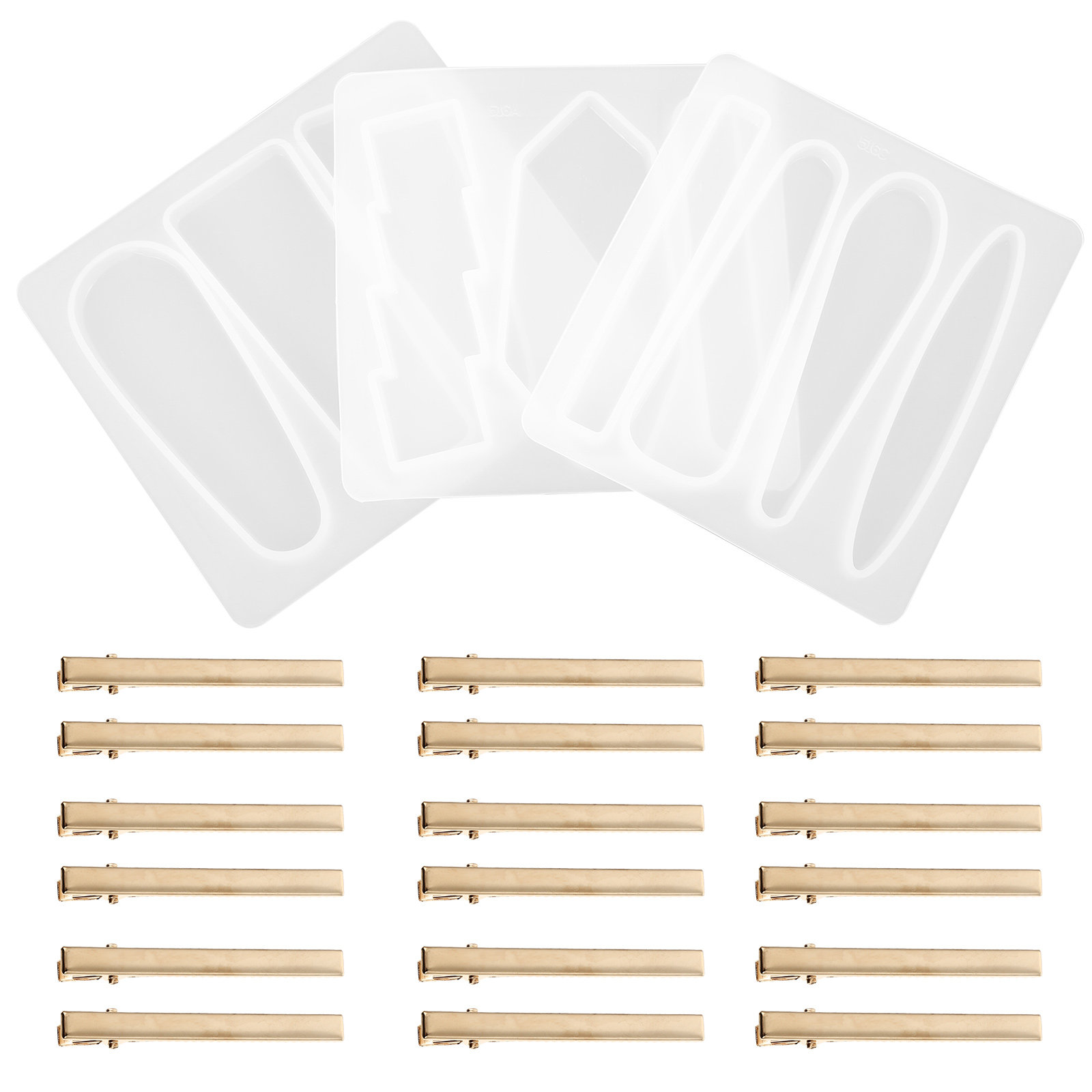 1 Set Silikon-Haarspangenform, – Resin Art Diy Bewertung und Preis