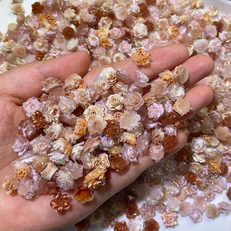 Mini-Simulations-Rosenknospen  – Resin Art Rose Petals Bewertung und Preis