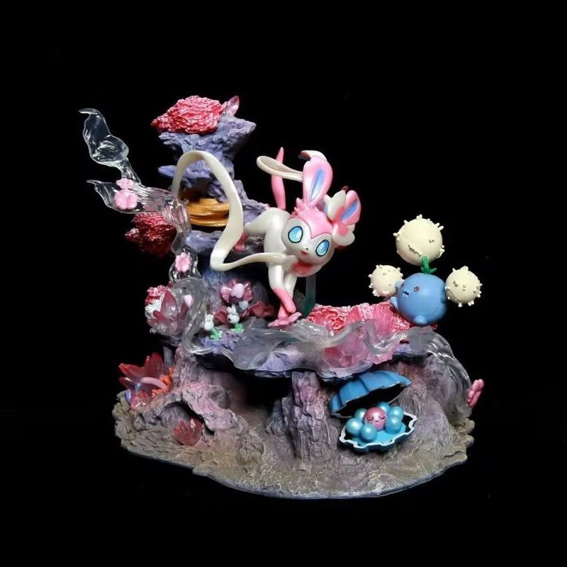 GK-Figur Sylveon Shroomish Cla – Resin Art Anime Bewertung und Preis