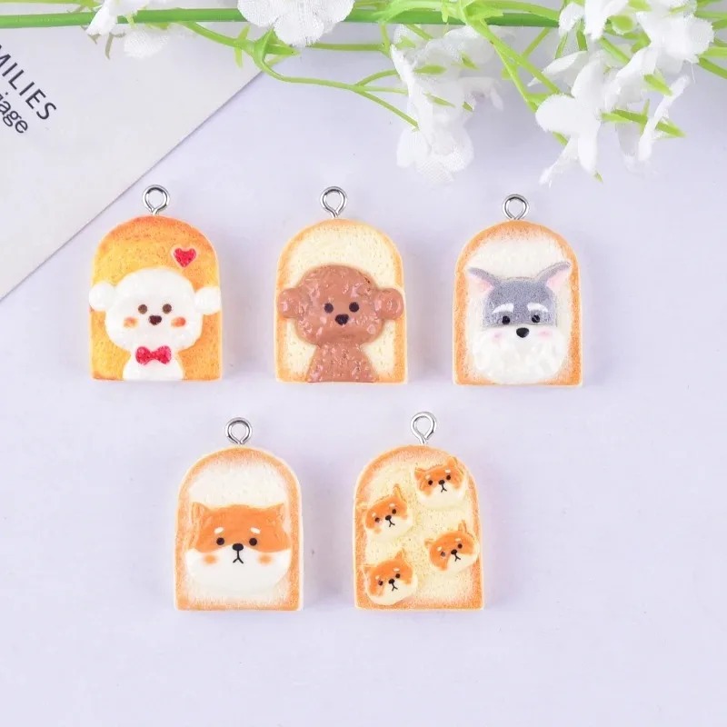 10 Stück niedliche Toast-Hund- – Resin Art And Decor Bewertung und Preis