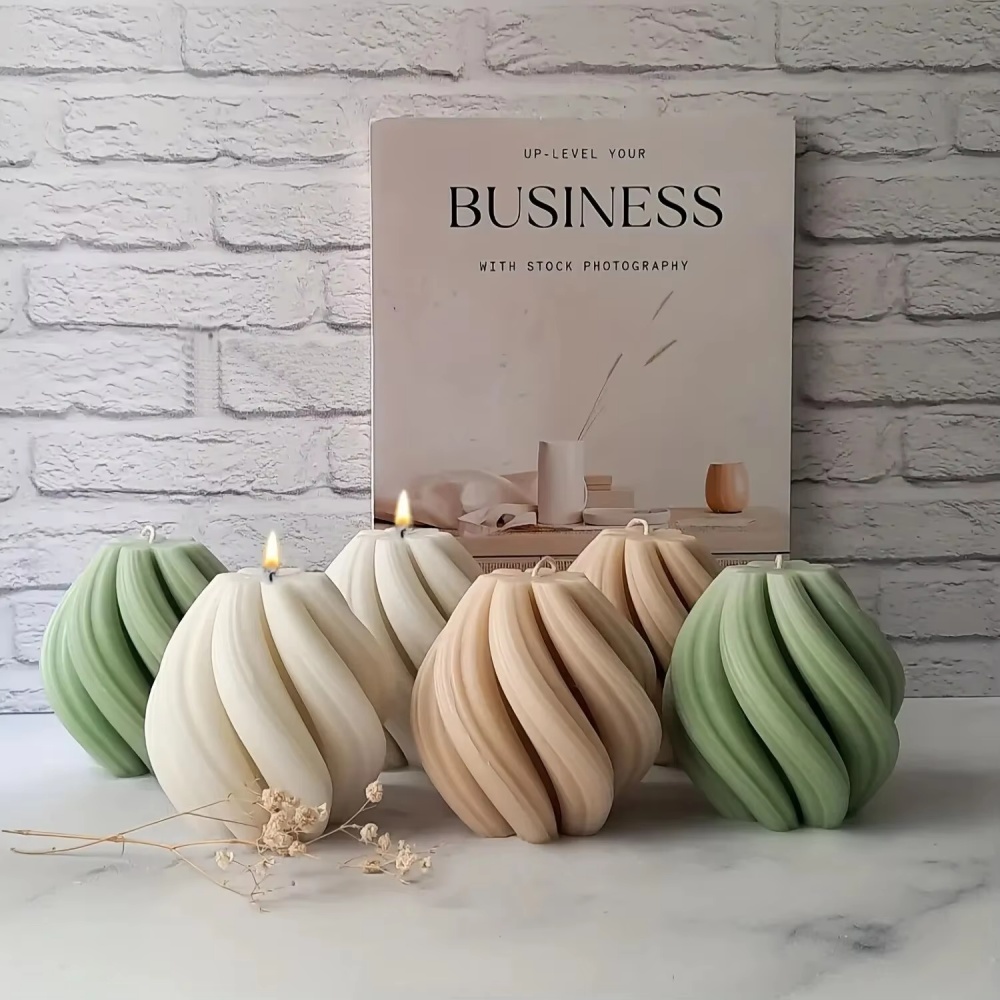 3D Rotierende Säulenkerzen-Sil – Resin Art Ocean Bewertung und Preis