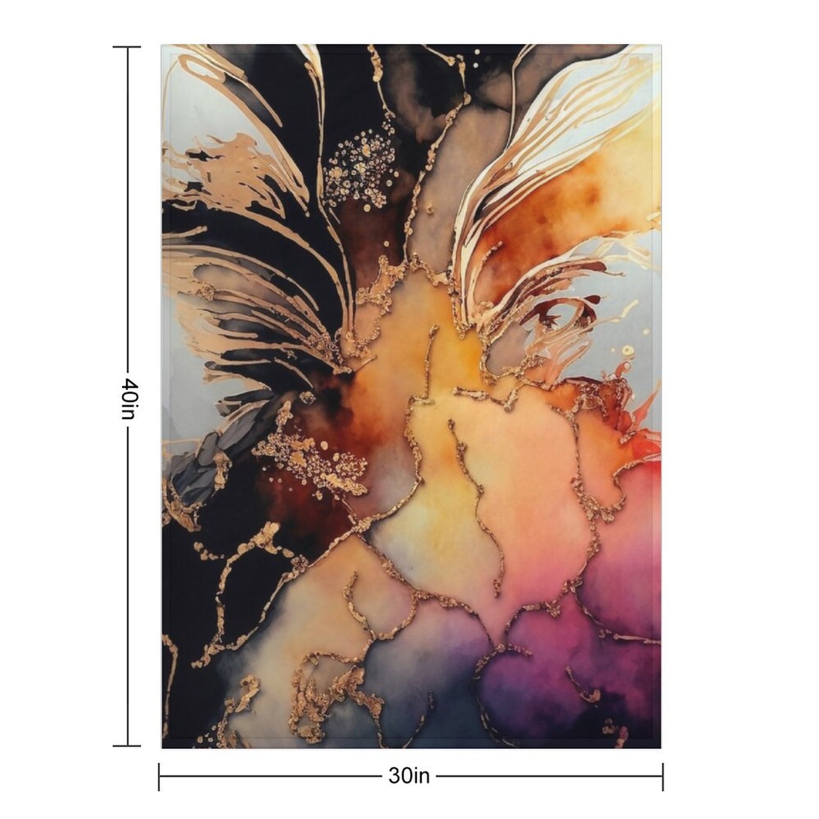 Süße Ananas – Abstrakte Alkoho – Resin Art Alcohol Ink Bewertung und Preis