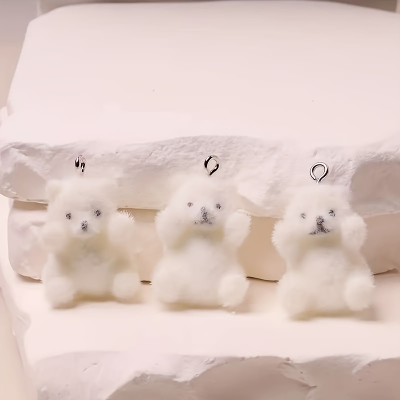 6 Stück Eisbär-Harzanhänger, W – Resin Art And Decor Bewertung und Preis