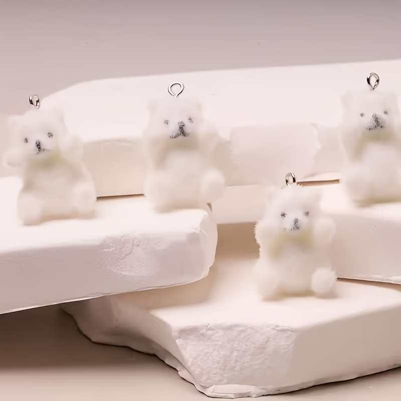 6 Stück Eisbär-Harzanhänger, W – Resin Art And Decor Bewertung und Preis