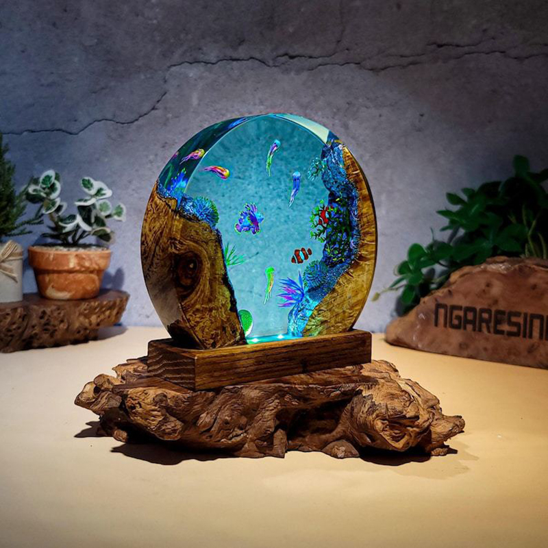 Ozean-Aquarium Organismen Harz – Resin Art And Decor Bewertung und Preis