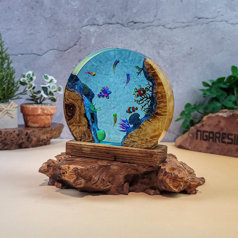 Ozean-Aquarium Organismen Harz – Resin Art And Decor Bewertung und Preis