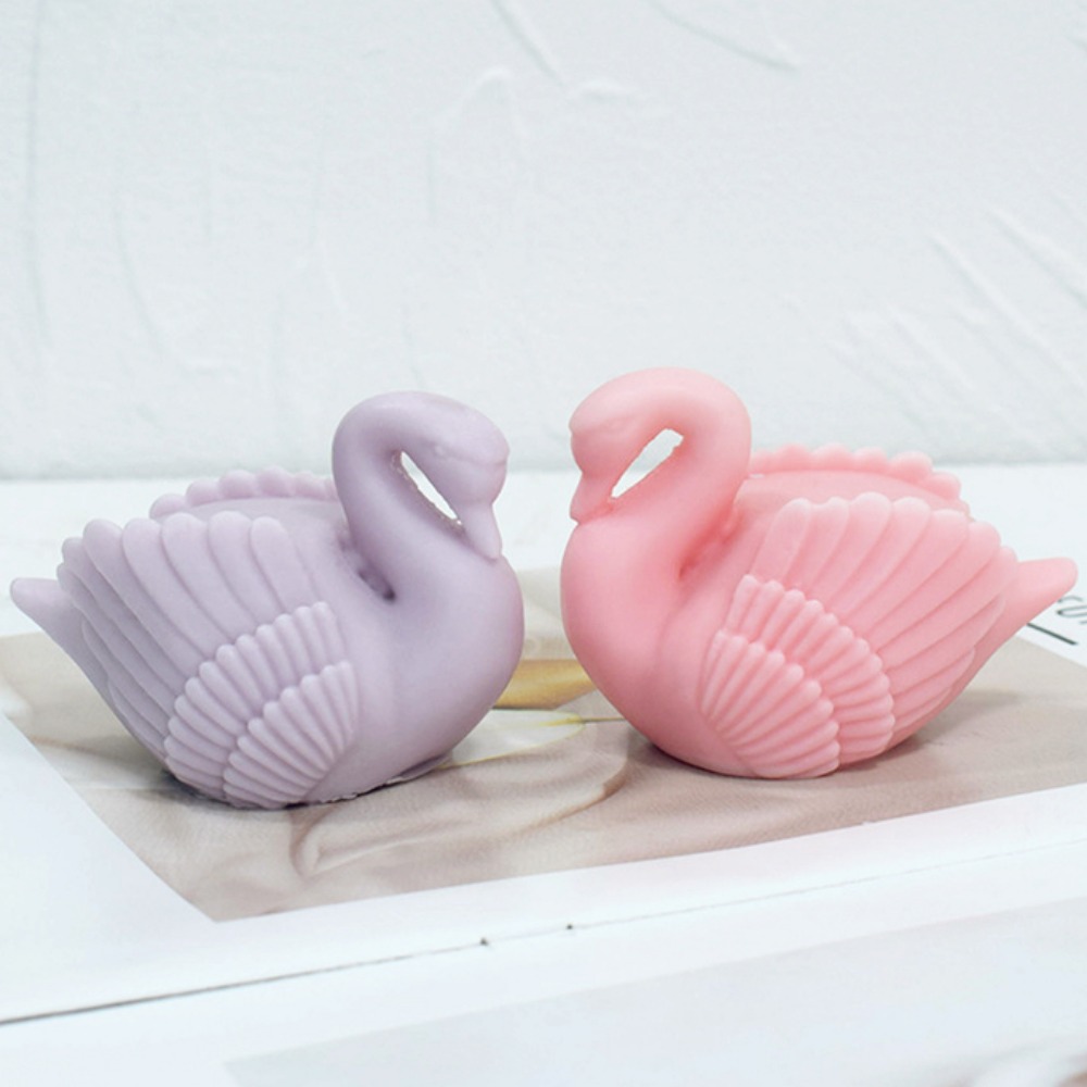 Weißer Schwan Silikon Kerzenfo – Resin Art Gift For Wedding Bewertung und Preis