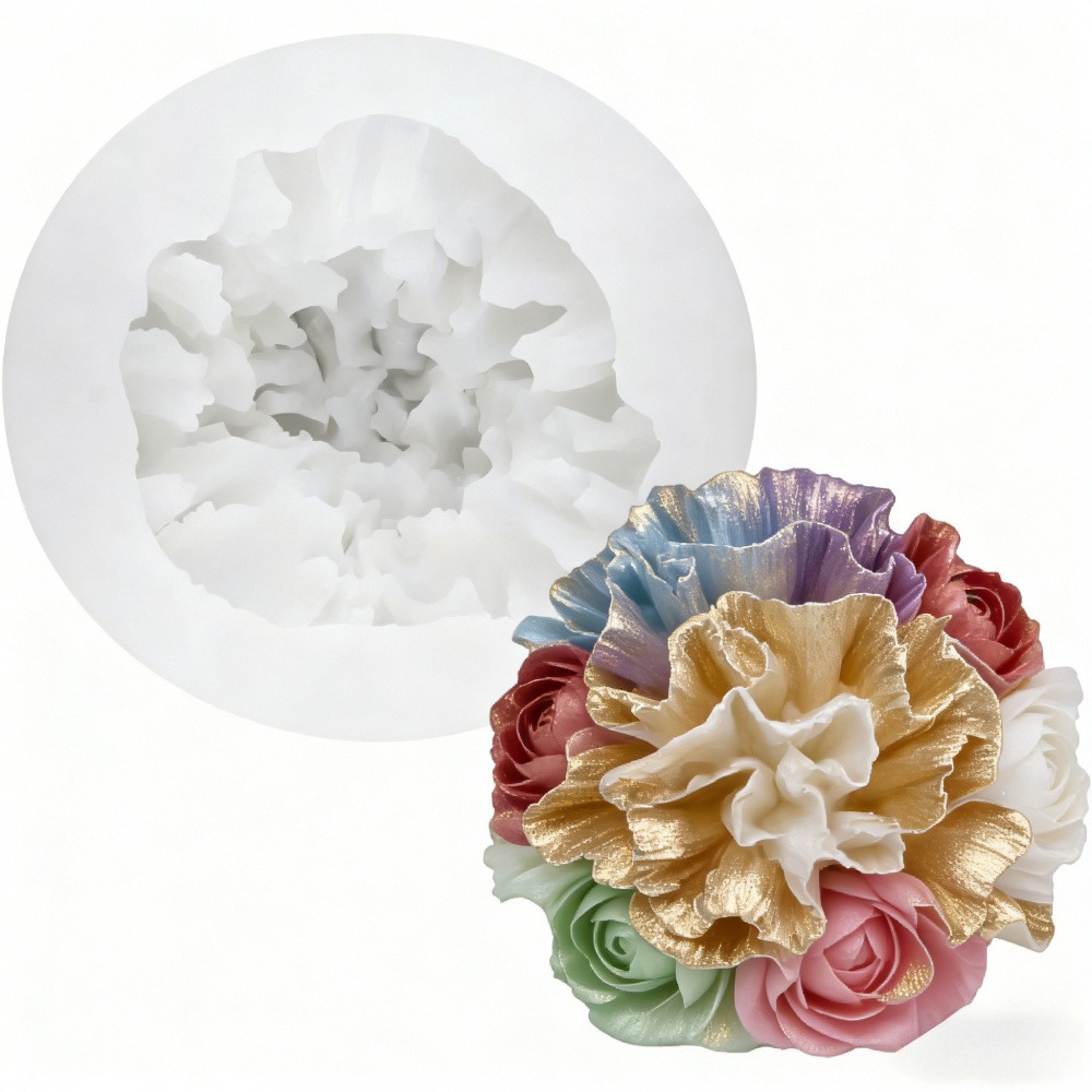 3-teilige Silikonformen für Ro – Resin Art Rose Petals Bewertung und Preis