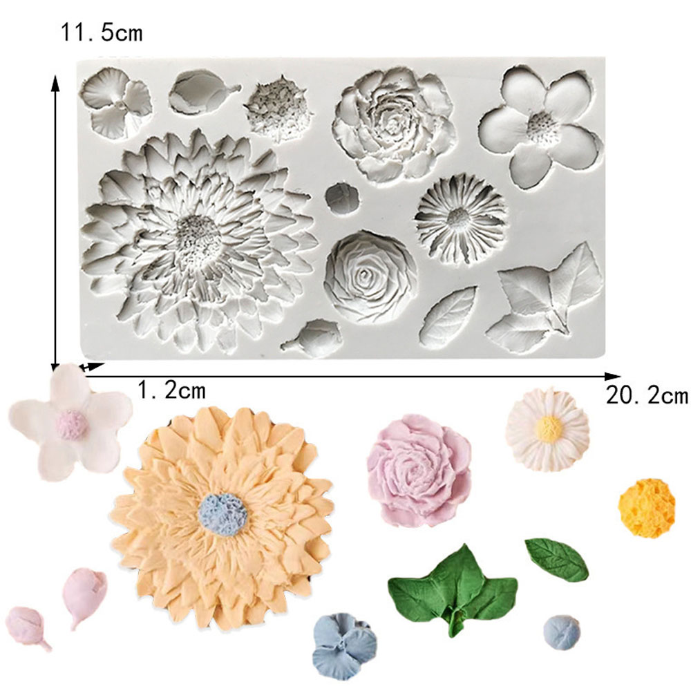 Silikon-Fondantform mit Sonnen – Resin Art Rose Petals Bewertung und Preis