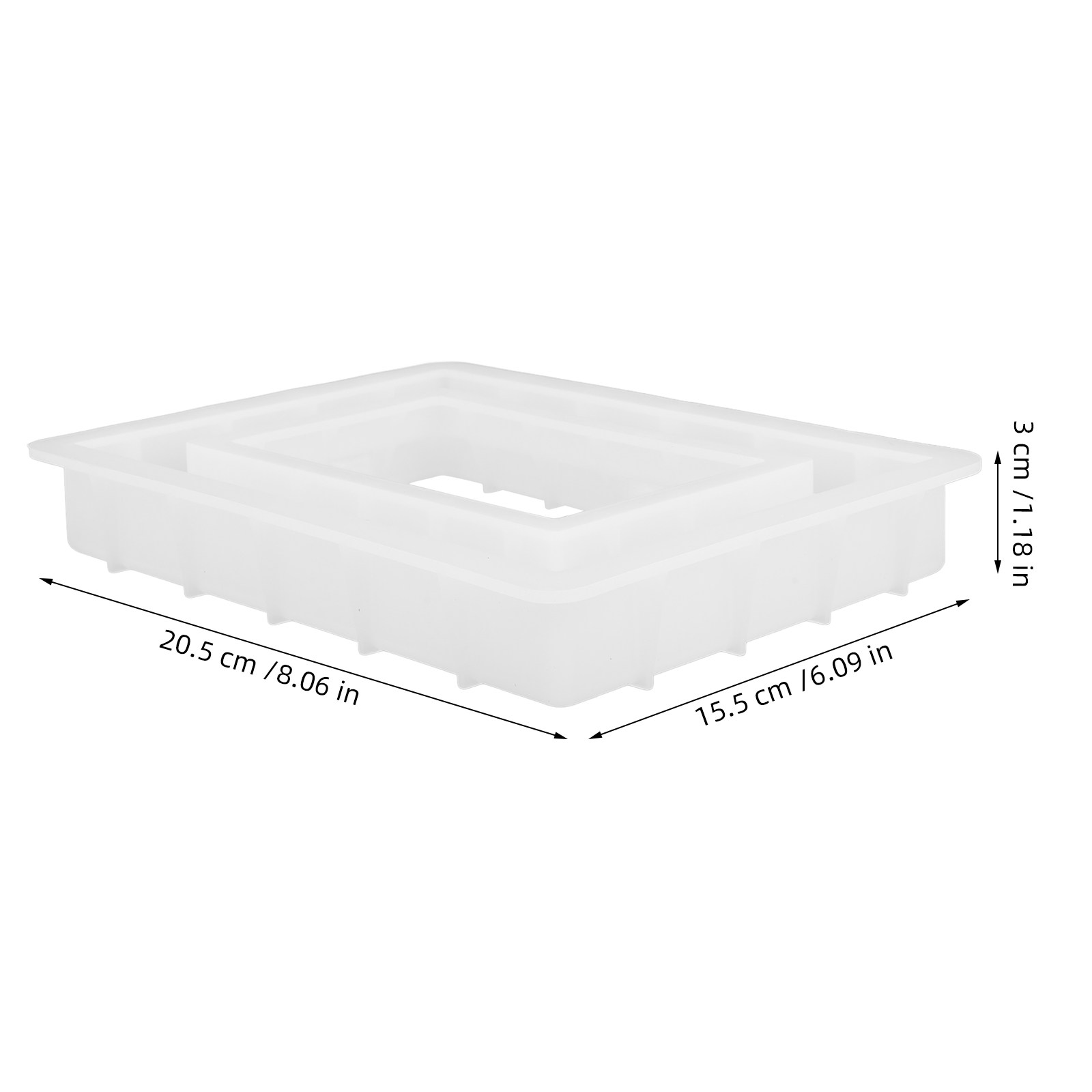 Fotorahmen-Silikonform, rechte – Resin Art Easy Bewertung und Preis