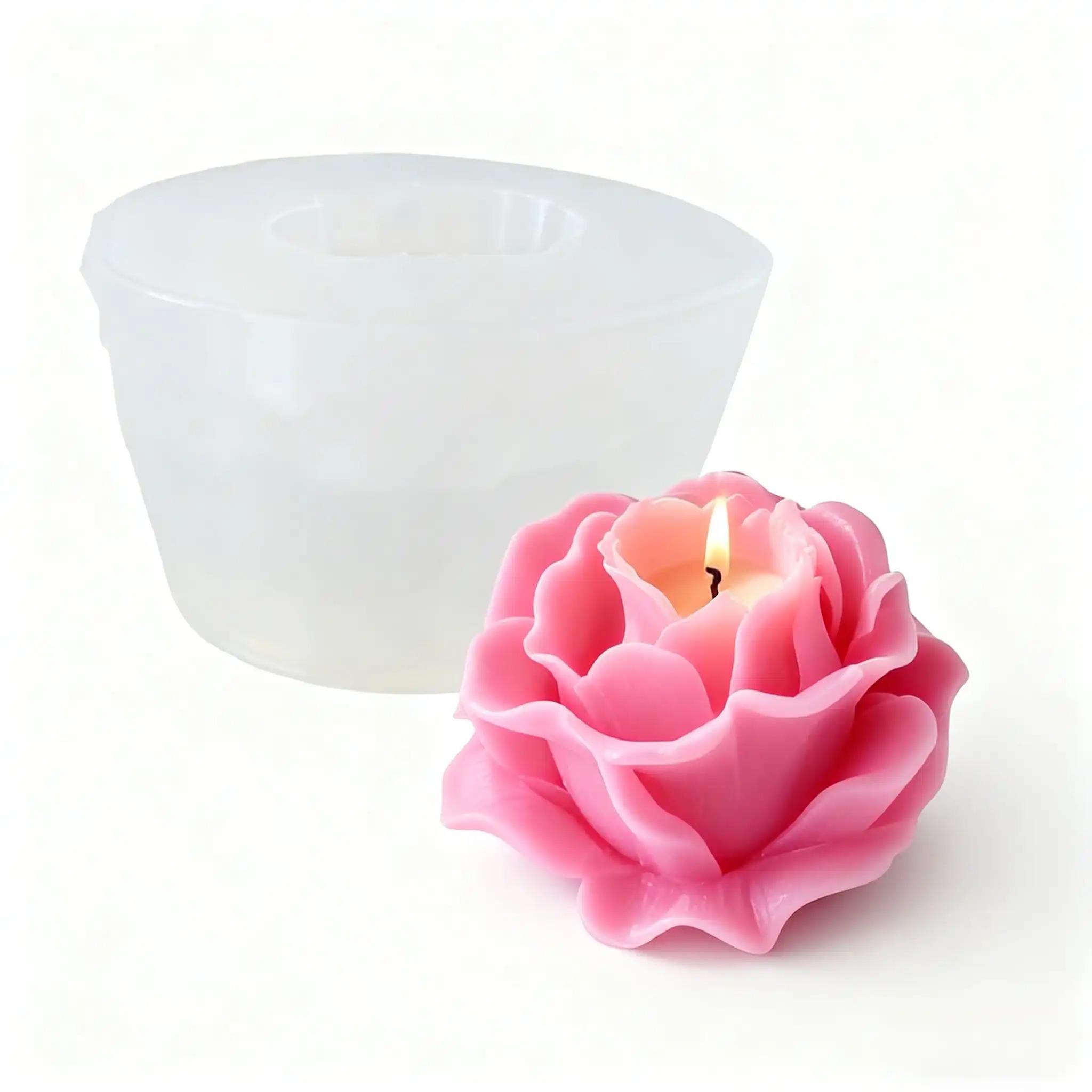 1 Stück 3D Elegante Rosen-Sili – Resin Art Rose Petals Bewertung und Preis