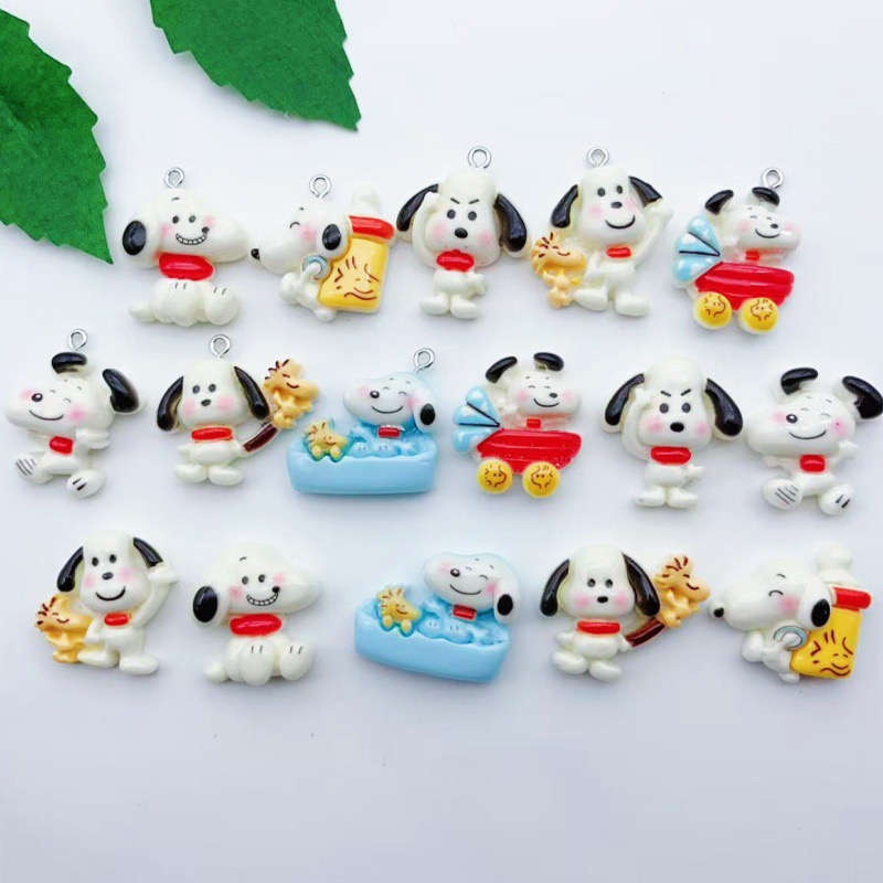 12 Stück Cartoon-Hunde-Anhänge – Resin Art Hanging Bewertung und Preis