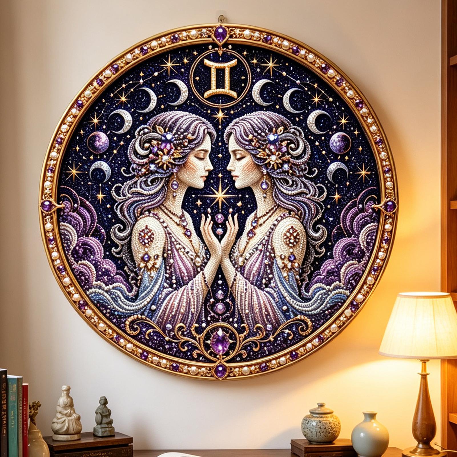 12 Sternzeichen Perlen-Kunst-S – Resin Art Work Bewertung und Preis