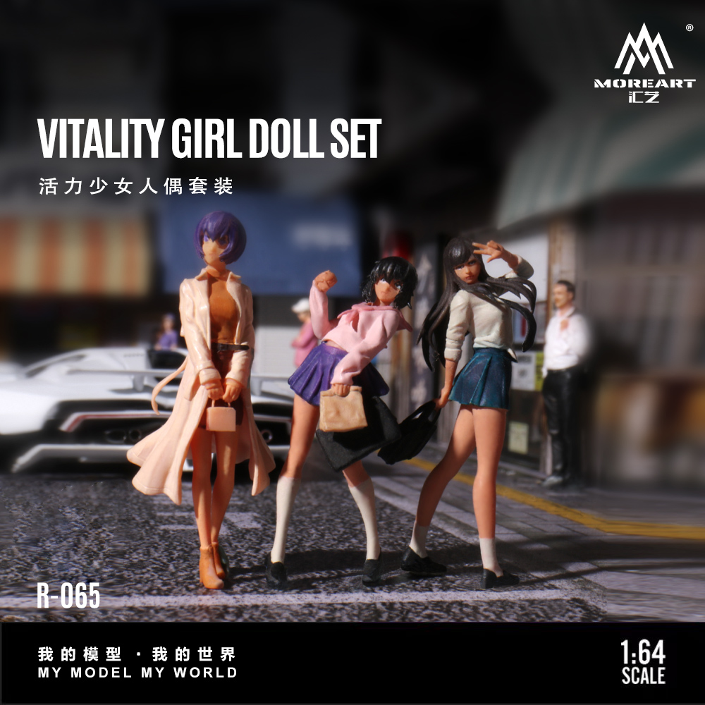 Mehr Art 1:64 Dynamic Girl Dol – Resin Art And Decor Bewertung und Preis