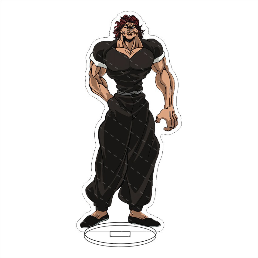 Grappler Baki Baki Hanma Acryl – Resin Art Hanging Bewertung und Preis