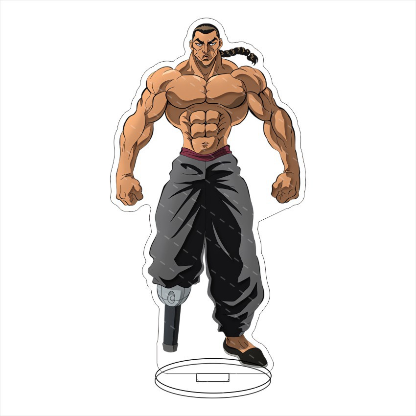Grappler Baki Baki Hanma Acryl – Resin Art Hanging Bewertung und Preis