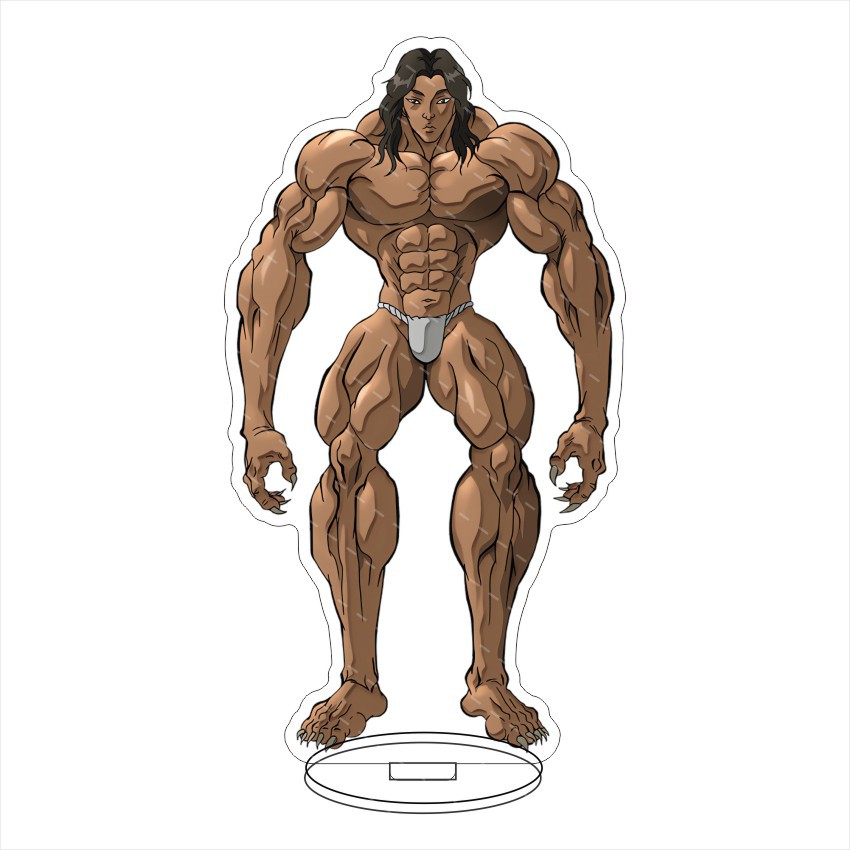 Grappler Baki Baki Hanma Acryl – Resin Art Hanging Bewertung und Preis