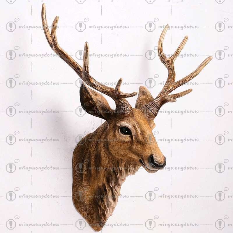 Künstlicher Hirschkopf 17 Zoll – Resin Art And Decor Bewertung und Preis