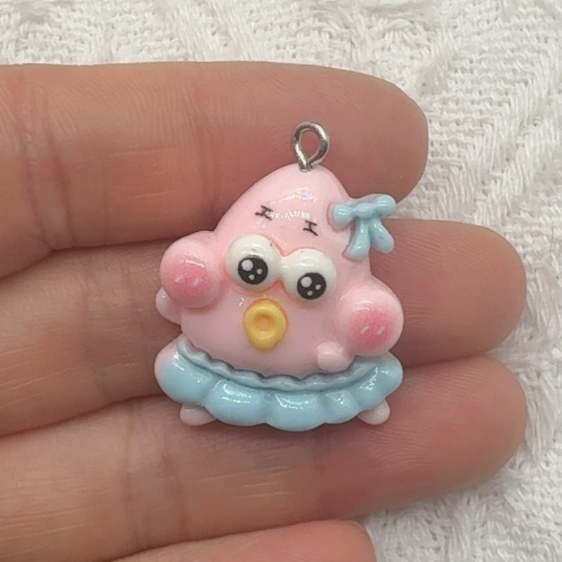 10 Stück Cartoon-Harzanhänger, – Resin Art Hanging Bewertung und Preis