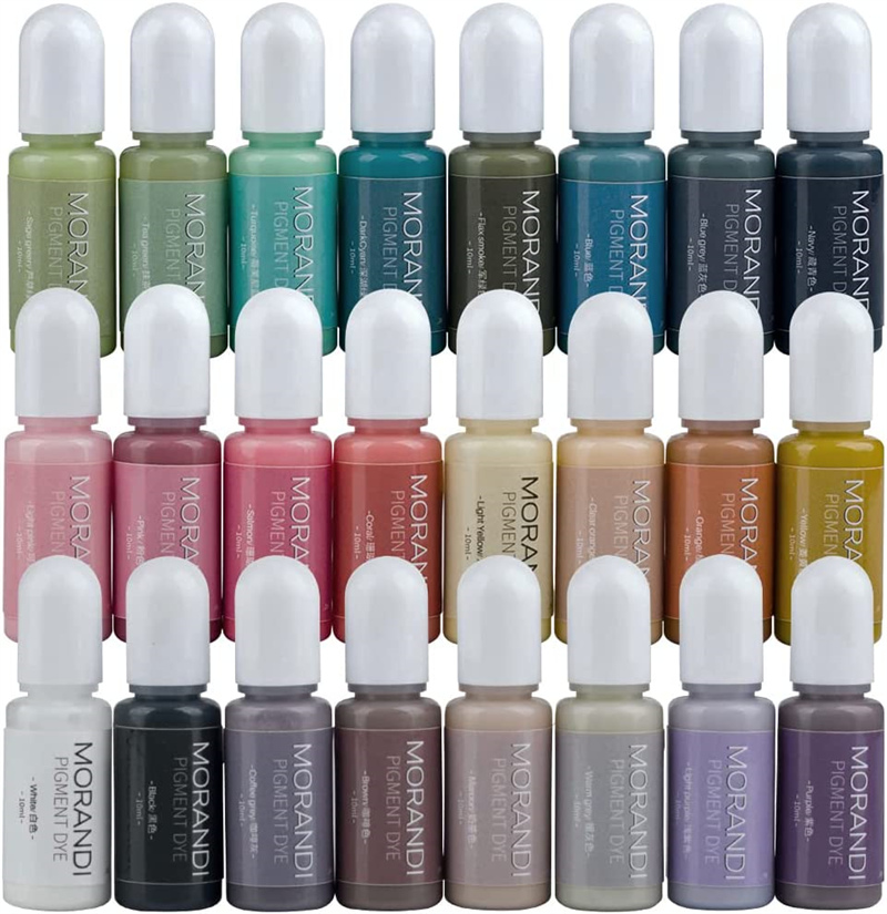 24 farben Morandi Undurchsicht – Resin Art Alcohol Ink Bewertung und Preis
