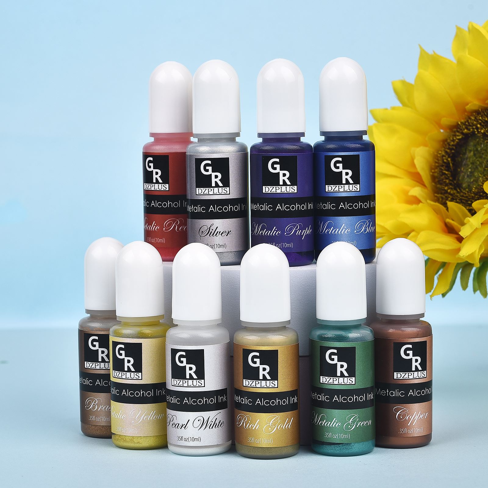 10ml/15ml Kunst Tinte Alkohol  – Resin Art Alcohol Ink Bewertung und Preis