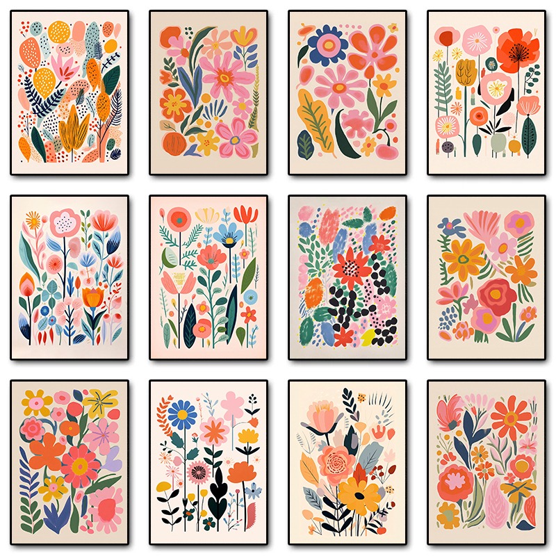 Vintage Mid-Century Blumenillu – Resin Art And Deco Bewertung und Preis