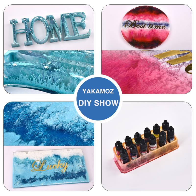 1 Set Epoxy Harz Pigment Kit K – Resin Art Alcohol Ink Bewertung und Preis